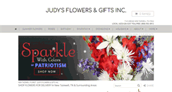 Desktop Screenshot of judysflowersandgifts.net